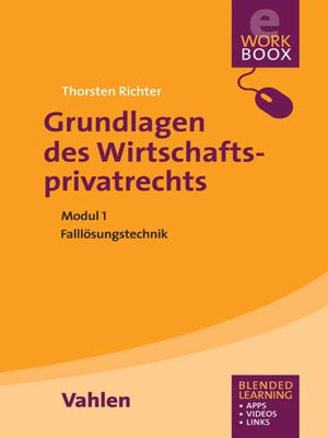 cover image of Grundlagen des Wirtschaftsprivatrechts